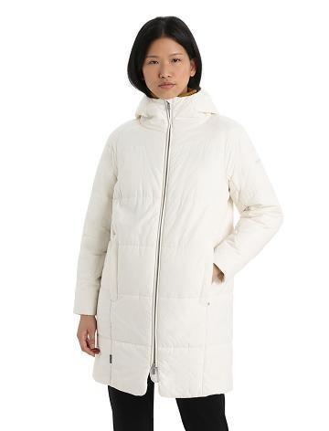 Snow Icebreaker MerinoLoft™ Collingwood II 3Q Hooded Women's Jackets | AU 1655NWYB